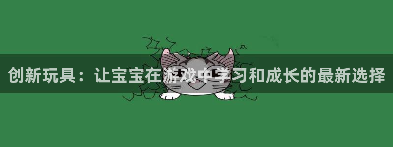 熊猫体育集团官网首页:创新玩具:让宝宝在游戏中学习和成长的最